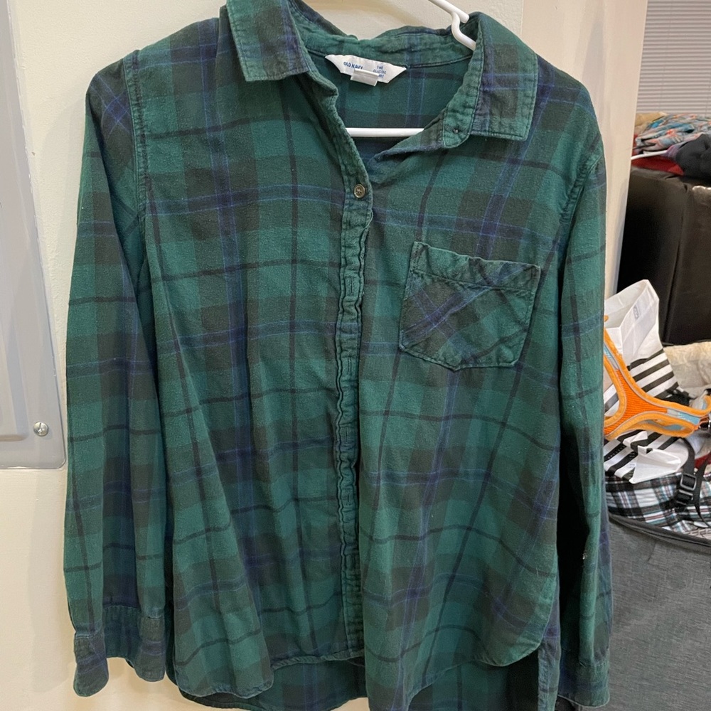Old navy button down flannel